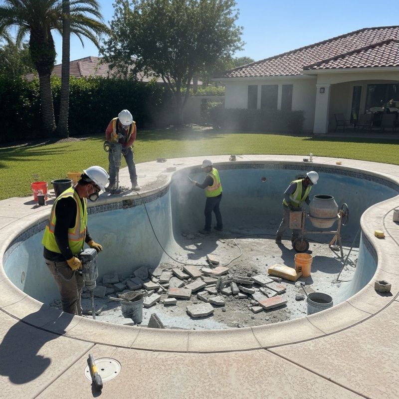 Pool Slab Repair